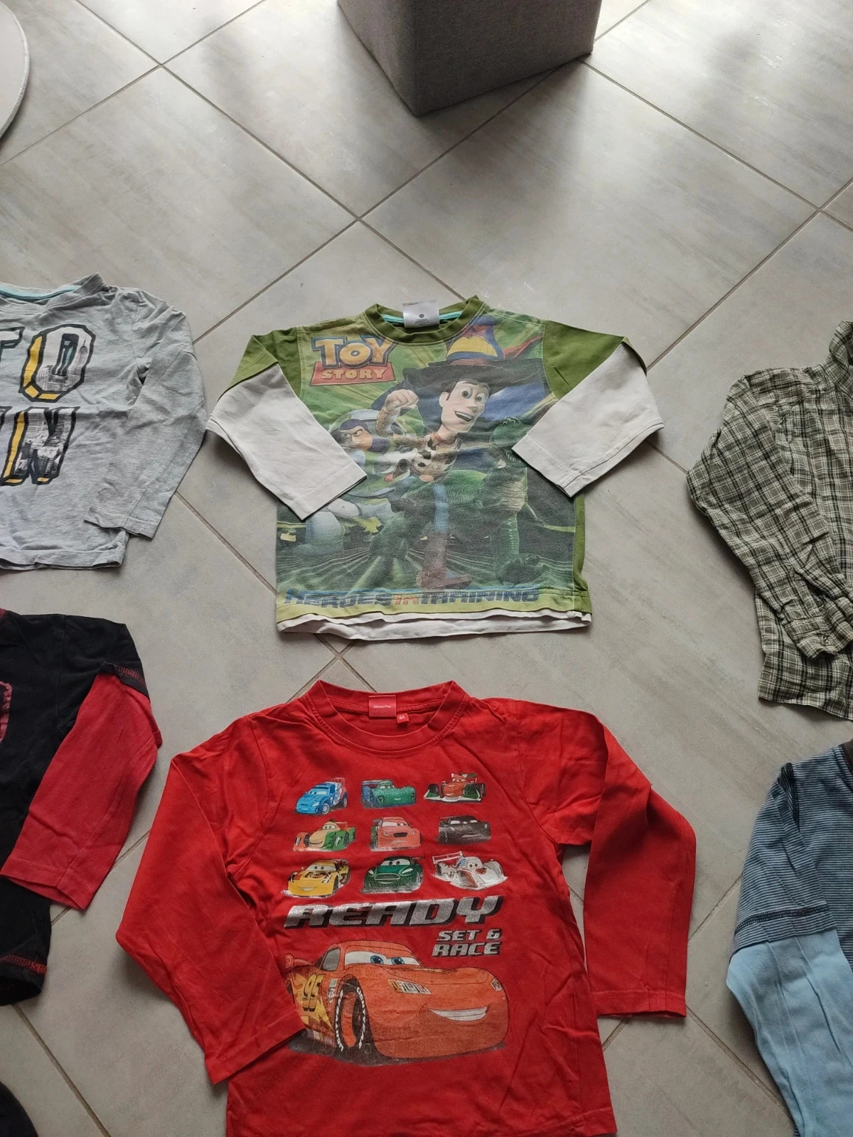 Conjunto de camisetas de mangas longas 6 anos – photo 2